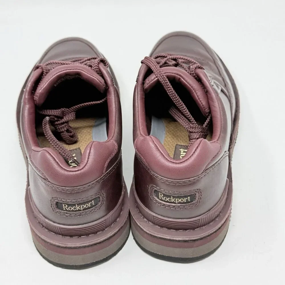 Rockport ProWalker 9000 Limited Edition Shoes Mens 8.5 M Burgundy Leather Casual